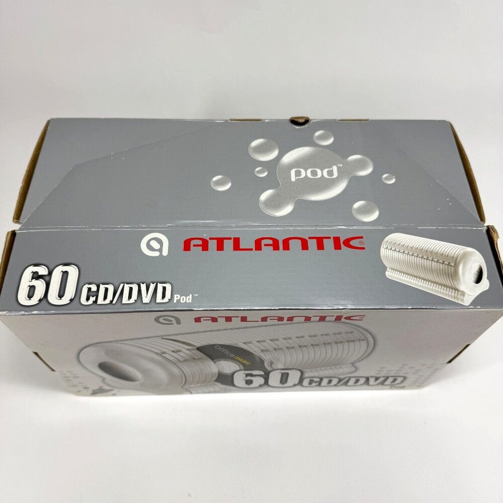 Atlantic CD DVD Storage Organizer Pod Holder Holds 60 - Picture 2 of 4